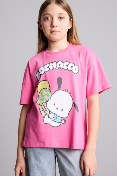 Girl Oversize Fit Short Sleeve T-Shirt