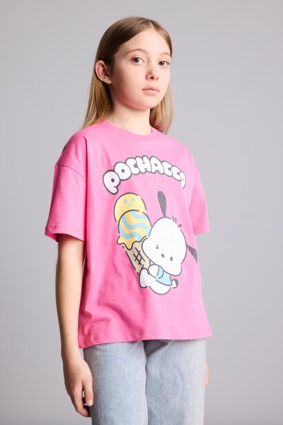 Girl Oversize Fit Short Sleeve T-Shirt