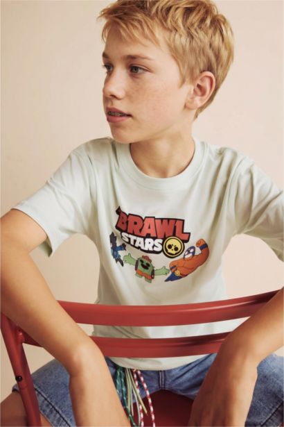 Oversize Fit Brawl Stars Short Sleeve T-Shirt