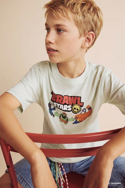 Oversize Fit Brawl Stars Short Sleeve T-Shirt