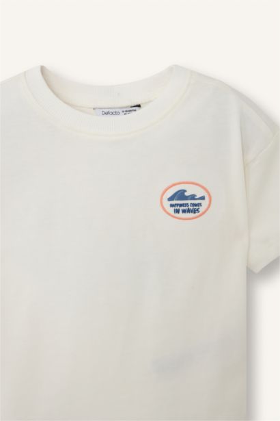 Baby Boy Oversize Fit Short Sleeve T-Shirt
