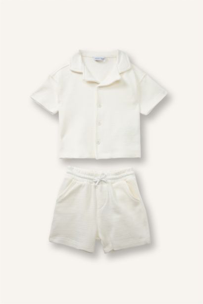 سيت جاكار بياقة بولو من قطعتين