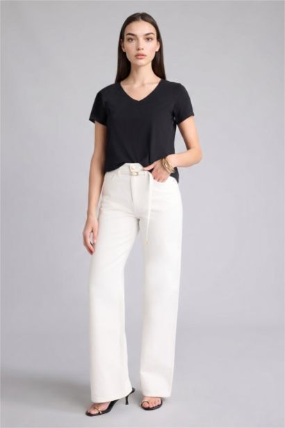 High Waist Trousers