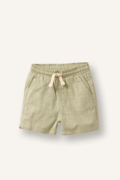 Baby Boy Poplin Shorts