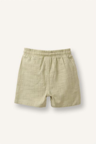 Baby Boy Poplin Shorts