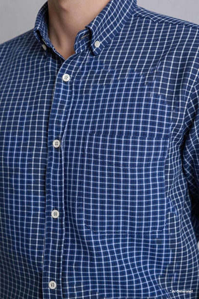 Regular Fit Polo Shirt Oxford Long Sleeve Shirt