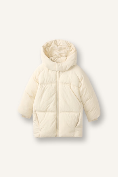 Baby Girl Hooded Puffer Jacket