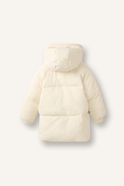 Baby Girl Hooded Puffer Jacket