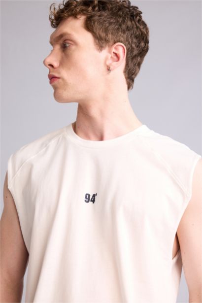 كيمونه اوفر سايز بياخة مستديرة وطبعة شعار