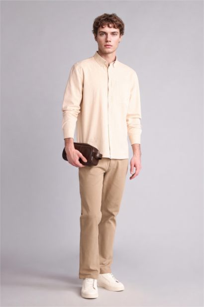 Regular Fit Cotton Long Sleeve Shirt