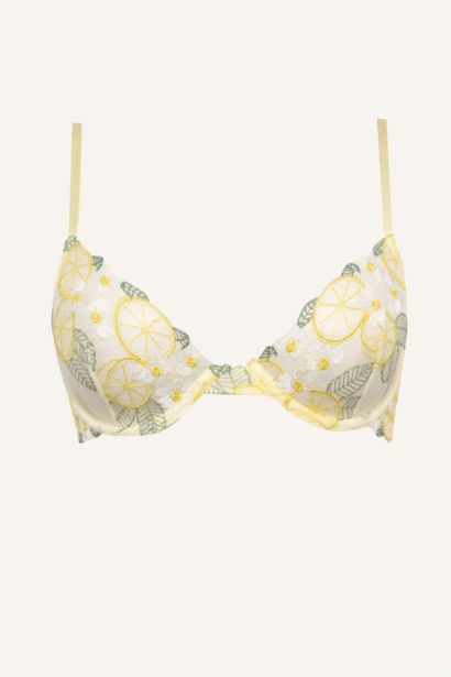 Dantelli Brode Kapsız Pedsiz Bra