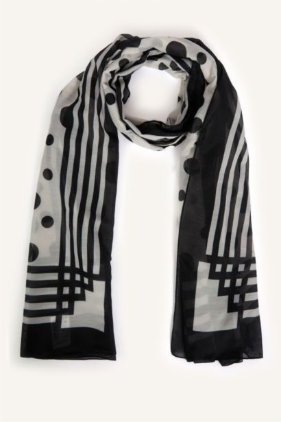 Kadın Puantiyeli Şal