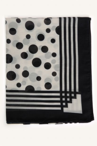 Kadın Puantiyeli Şal