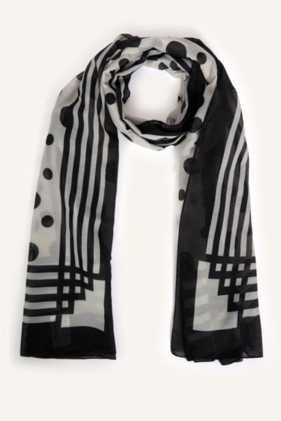 Kadın Puantiyeli Şal
