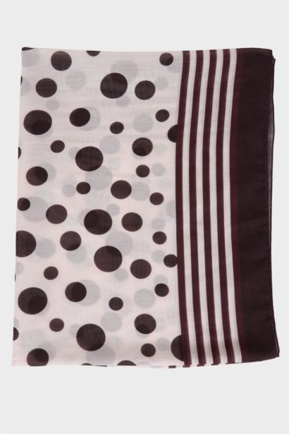 Woman Polka Dot Shawl
