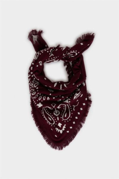 Kadın Şal Desenli Atkı