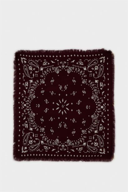 Kadın Şal Desenli Atkı