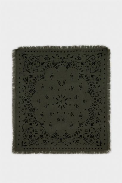 Kadın Şal Desenli Atkı