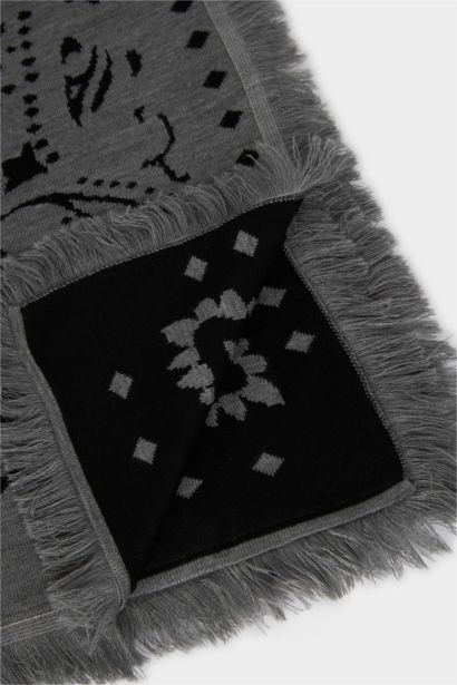 Kadın Şal Desenli Atkı