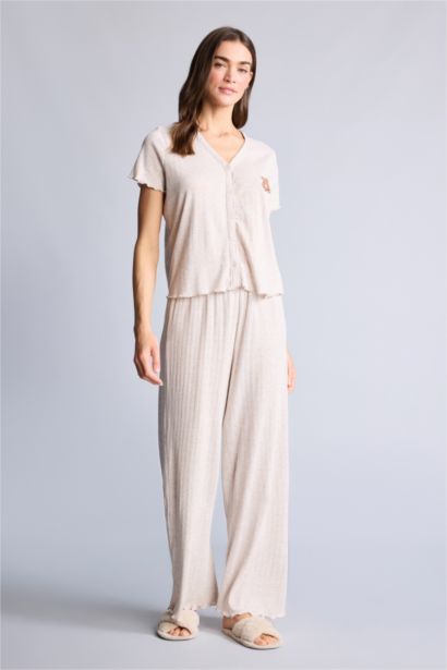 Pijama Takımı Ayıcıklı Üst Alt