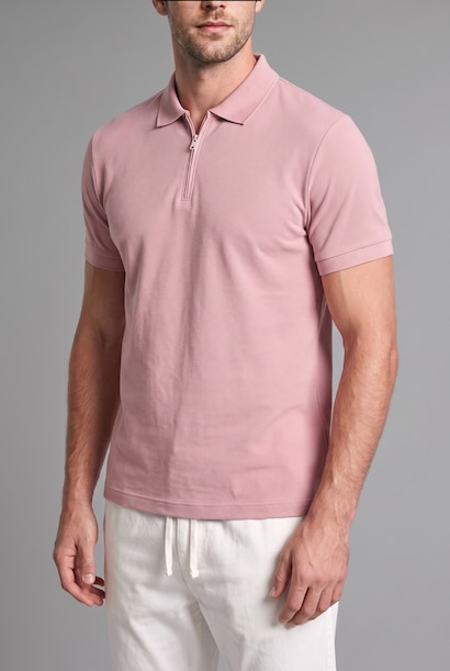 Regular Fit Short Sleeve Polo T-Shirt