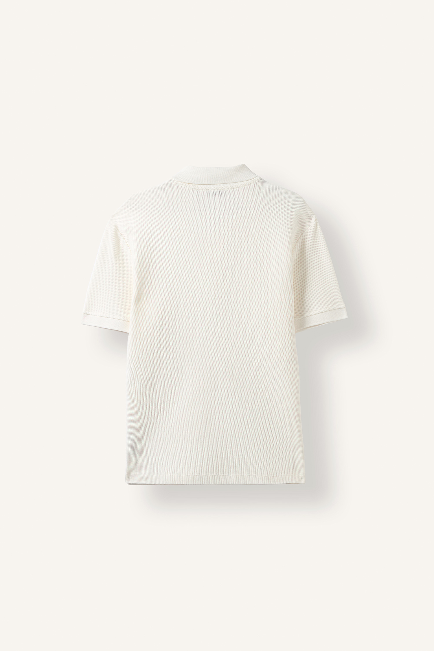 Yarım Fermuarlı Basic Polo Tişört