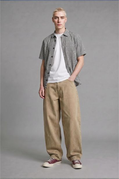 Boxy Fit Short Sleeve Shirt