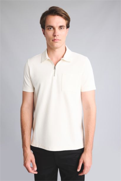 Regular Fit Short Sleeve Polo T-Shirt