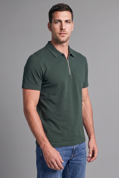 Regular Fit Short Sleeve Polo T-Shirt