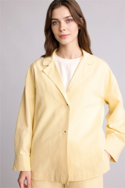 Relax Fıt Keten Karışımlı Tunik