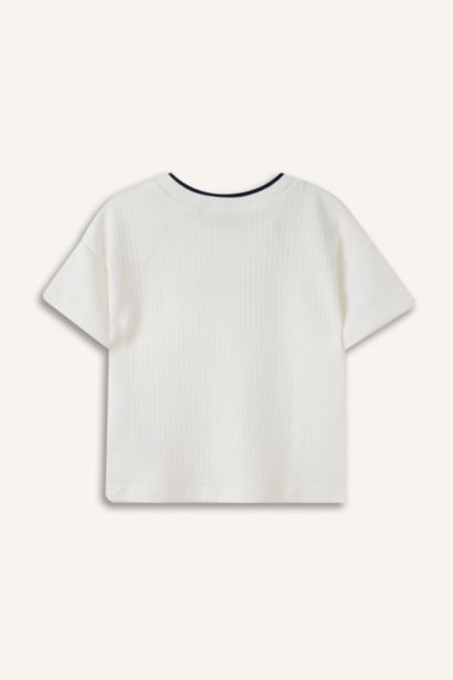 Regular Fit Kısa kollu Baskılı Tişört Erkek Bebek