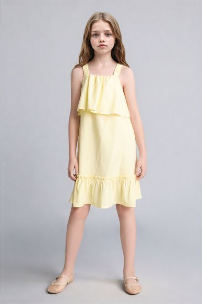 Sleeveless Woven Dress