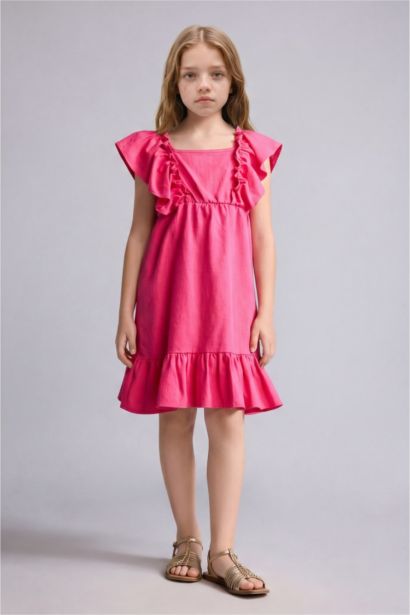 Sleeveless Woven Dress
