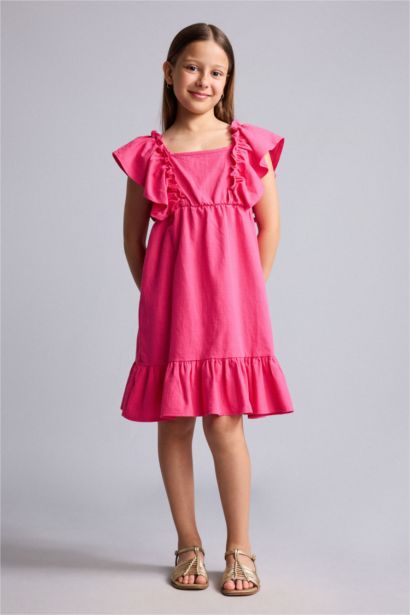 Sleeveless Woven Dress
