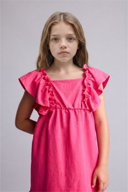 Sleeveless Woven Dress
