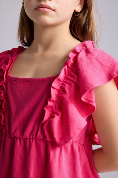 Sleeveless Woven Dress