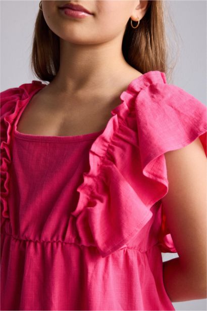 Sleeveless Woven Dress