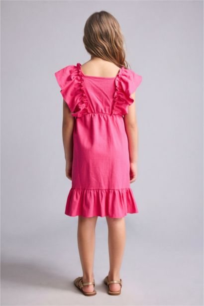 Sleeveless Woven Dress