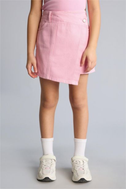 Jean Şort Etek