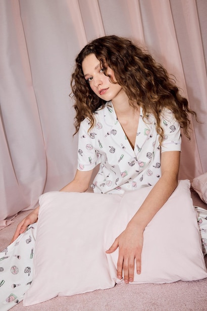 2 piece Regular Fit Pyjamas Set