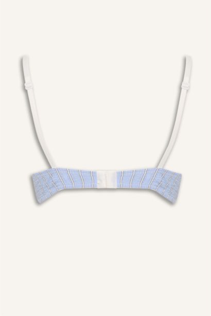 Poplin Kaplı Push Up Balenli Bra
