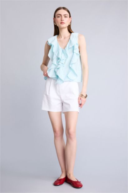 Regular Fit Kolsuz Bluz