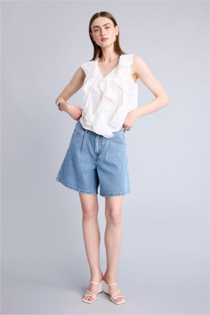 Regular Fit Kolsuz Bluz