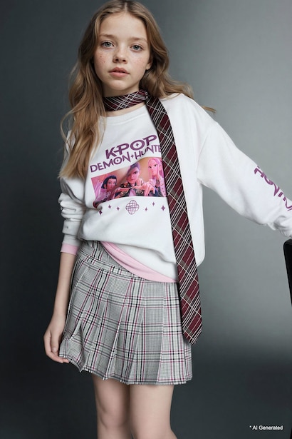 Relax Fit Crew Neck Sweatshirt