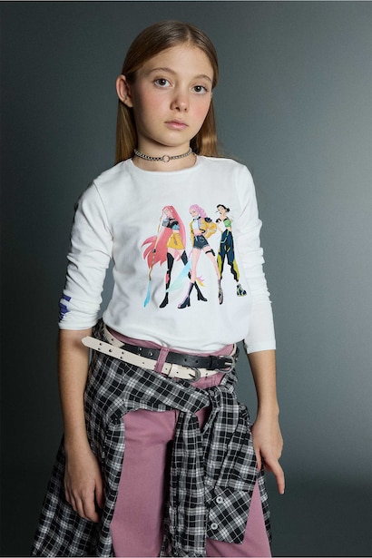 Slim Fit Long Sleeve T-Shirt