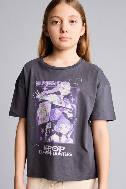 Girl Kpop - Demon Hunters Relax Fit T-Shirt