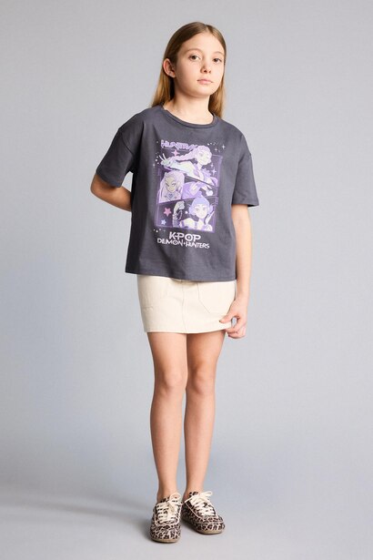 Girl Kpop - Demon Hunters Relax Fit T-Shirt