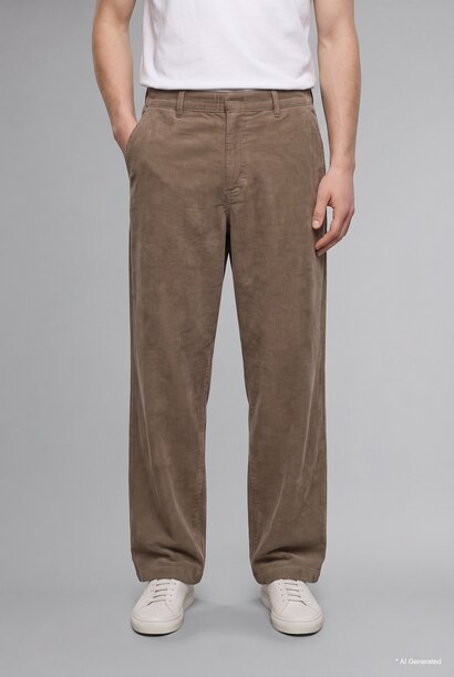 Baggy Fit Trousers