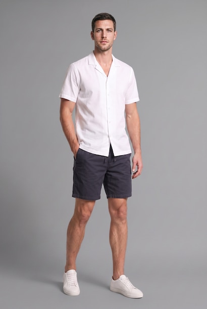 Regular Fit Cotton Short Sleeve Shirt