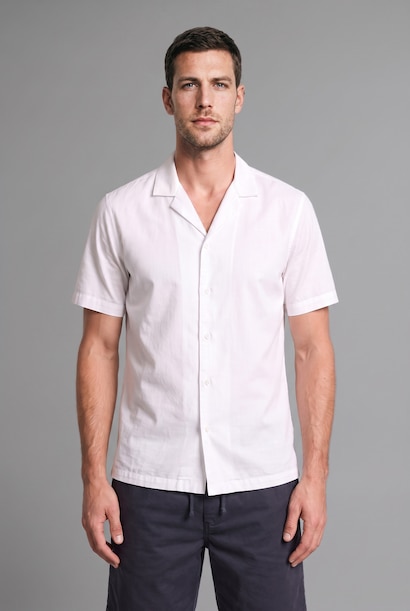 Regular Fit Cotton Short Sleeve Shirt